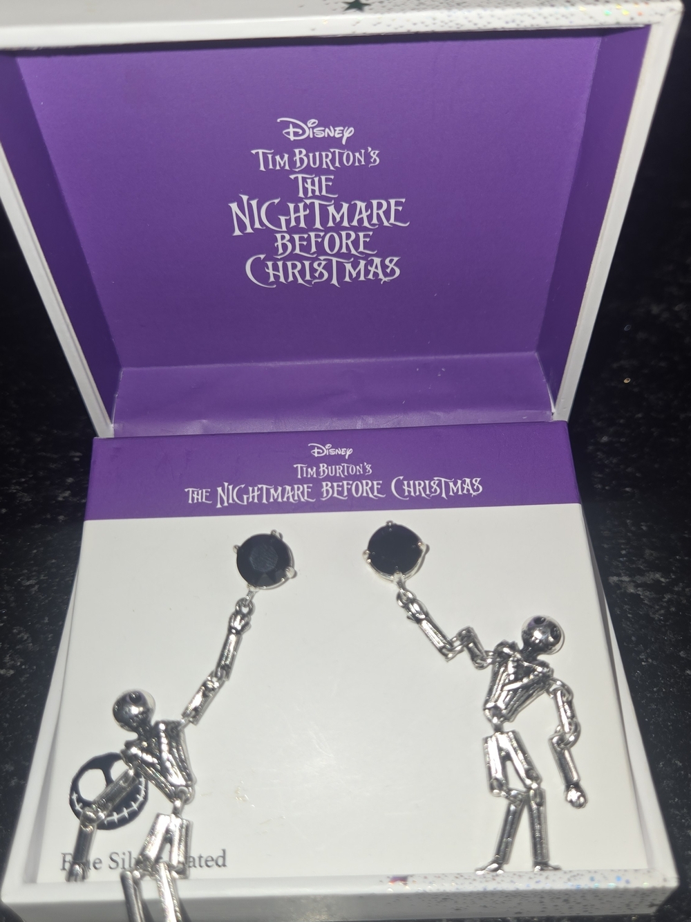 The Nightmare Before Christmas Jack Earrings
